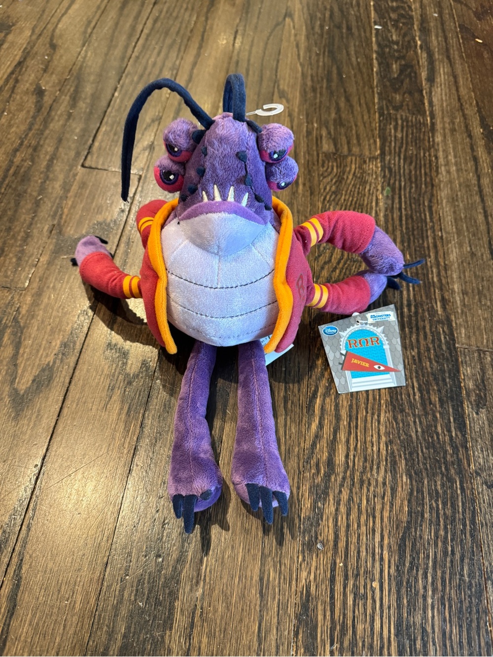Disney Monsters University Javier Plush in Purple and Pink